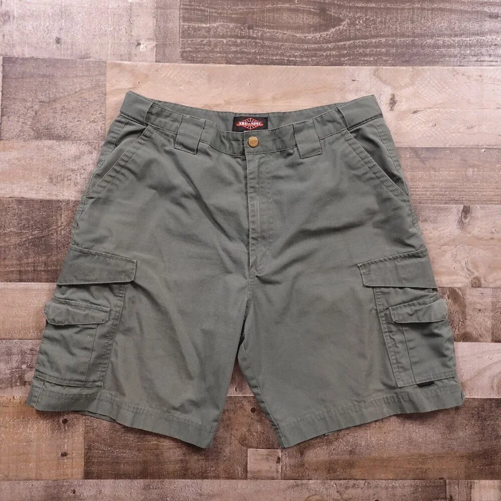 Tru-Spec‎ Cargo Shorts Men’s 36x9 Olive Green Tactical Military Utility